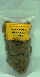 Amandes Grillées Salées en sachet de 125 g