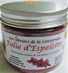 Folie d'Espelette 130 gr