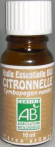 Huile essentielle Bio Citronnelle