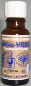 Mélange d'huiles essentielles Orange Pamplemousse