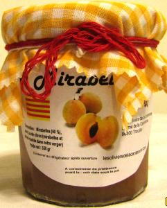 Confiture Maison de Mirabelles 350 gr net Confiture Maison de Mirabelles 350 gr net