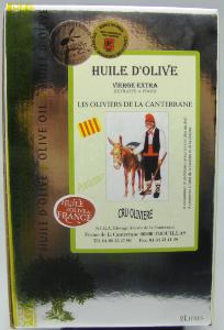 Huile d'olive cru Olivière en 2 litres