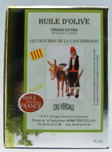 Huile d'Olive cru Verdale en 1 litre