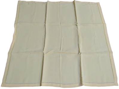 Serviette saumon linge ancien