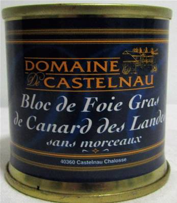 Bloc de foie gras 100gr