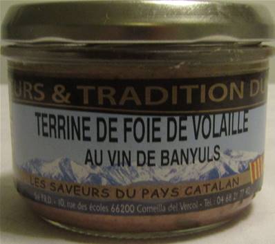 Terrine foie de volaille Banyuls