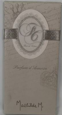 Tablette parfum d'armoire Fleur de coton