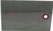 Planche à découper rectangulaire gris foncé