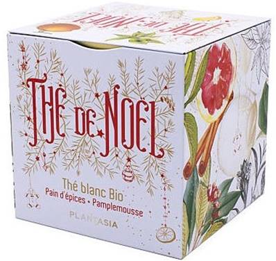 Thé de Noël blanc Bio Pain d'épices-pamplemousse
