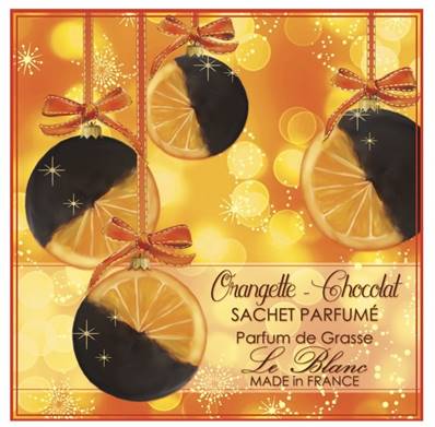 Sachet parfumé Orangette chocolat