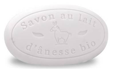 Savon ovale au lait d' anesse bio 110gr