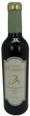 Château Planères Roussillon rouge 37,5 cl