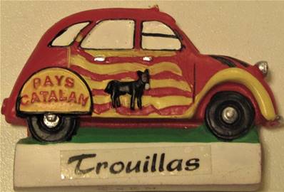 Magnet 2CV Trouillas