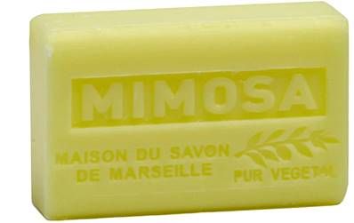 Savon nu 125gr MIMOSA huile d'olive bio