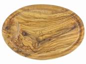 Planche ovale bois d'olivier 33x24x2
