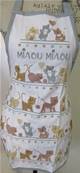 TABLIER ENFANT 'MIAOU' 45 X 61 CM