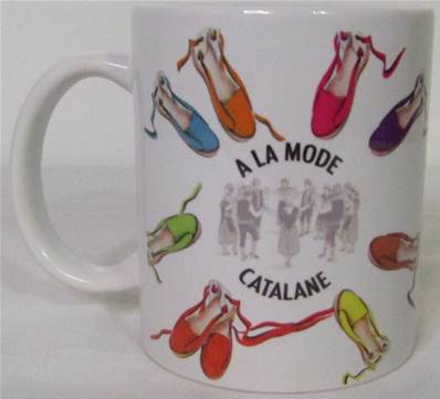 Mug Pays Catalan à la mode catalane