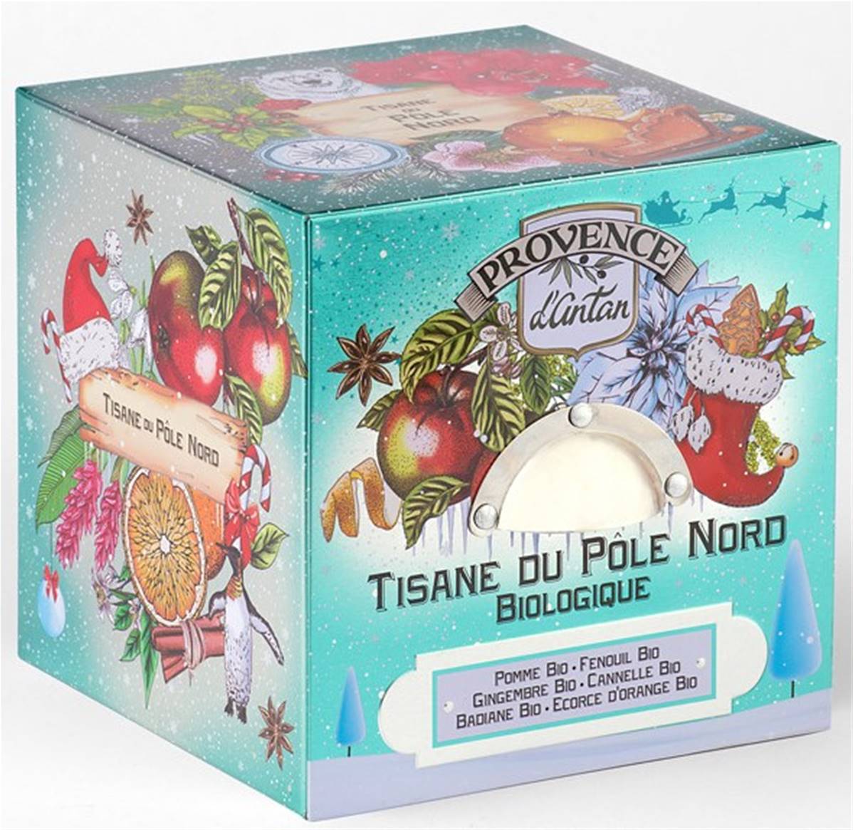 Thé de Noël Orange Cannelle Gingembre bio - 24 sachets