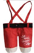 Sac Pantalon du Père Noël - Rouge