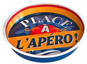 PLATEAU METAL "PLACE A L APERO"