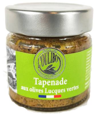 Tapenade aux Olives Lucques Vertes 100gr