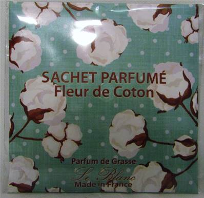 Sachet parfumé fleur de coton