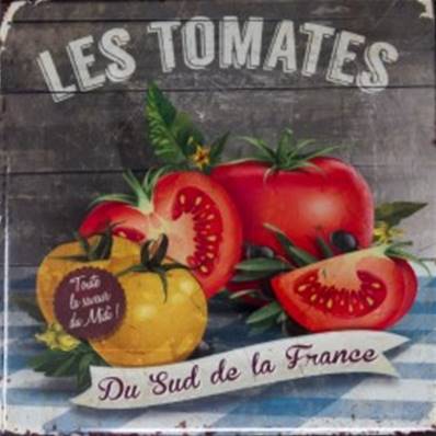 Dessous de plat tomates 20x20