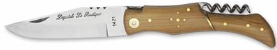 Couteau 11,5cm tire-bouchon Laguiole le Rustique