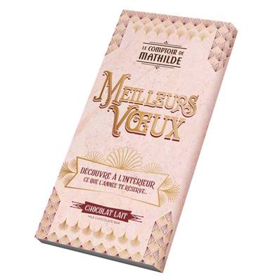 Tablette Chocolat Lait Bonne Annee 100G