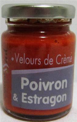Velours de crème poivron et estragon
