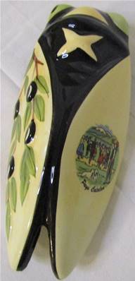 Cigale 14cm olives et sardane jaune