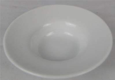 Coupelle ronde creuse D10 porcelaine blanche