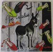 Dessous de plat Pays Catalan burro espadrille