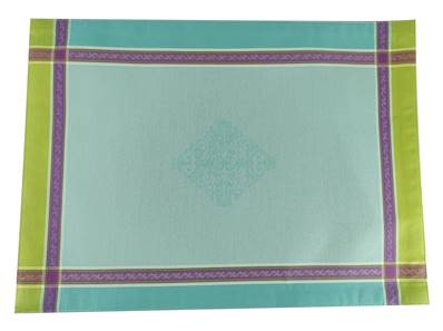 Set de table turquoise 38x48