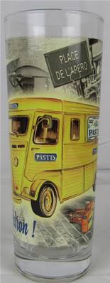 Verre haut Pastis camion