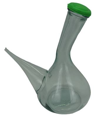 Pourrou verre 1/2 litre bouchon plastique