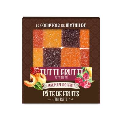 Pâtes de fruits Boîte mathilde 108g