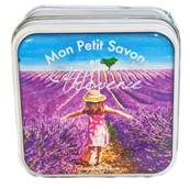 Savon 100gr boite métal lavande