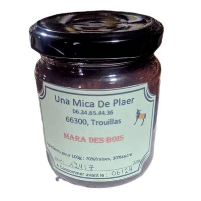 Confiture Mara des Bois 220gr