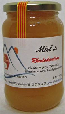 Miel de rhododendron 500gr