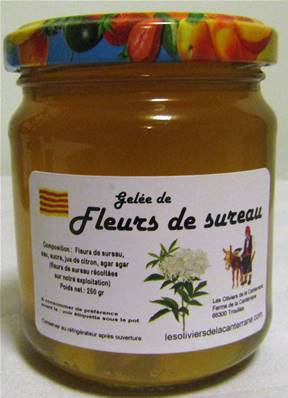 Gelée de fleurs de sureau 250gr