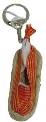 Porte clé espadrille catalane