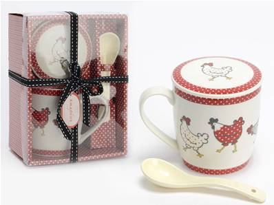 Coffret Mug + cuillère Lulu