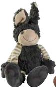 Peluche âne Adan 60cm
