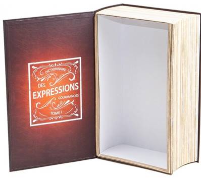 COFFRET LIVRE EN CARTON DICTIONNAIRE DES EXPRESSIONS