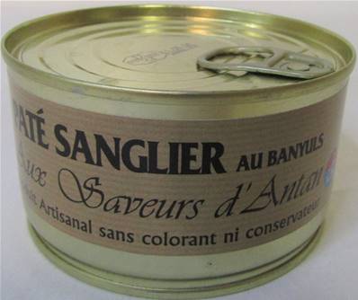 Pâté de sanglier au Banyuls Aux saveurs d'antan