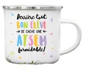 Mug métal atsem bon élève