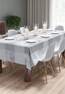 nappe 150x300cm gris iquitos