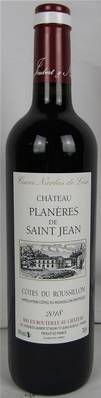Cuvée Nicolas de Lise Rouge Château Planères AOP Côtes du Roussillon 75cl