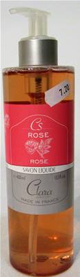 Savon liquide 400ml Rose